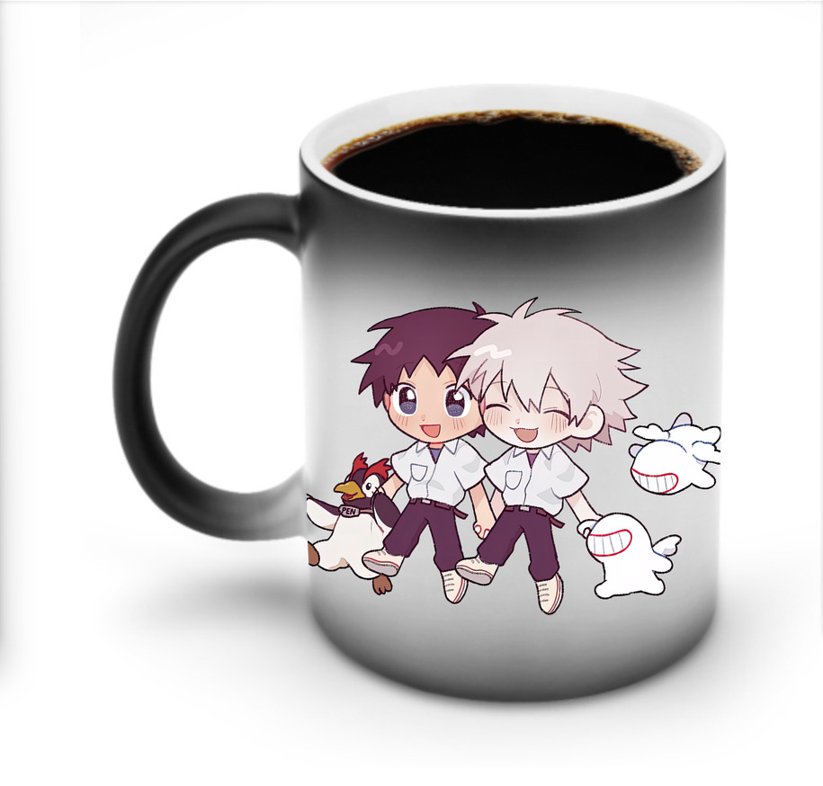 （画像用） EVA 新世紀エヴァンゲリオン 温度変色マグカップ