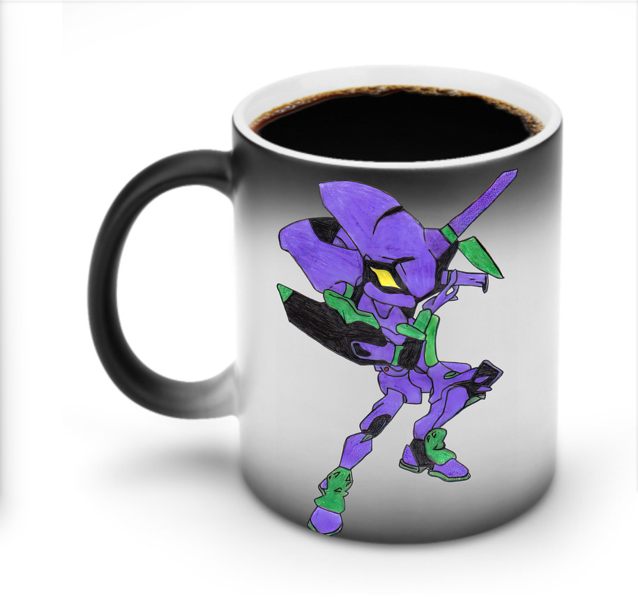（画像用） EVA 新世紀エヴァンゲリオン 温度変色マグカップ