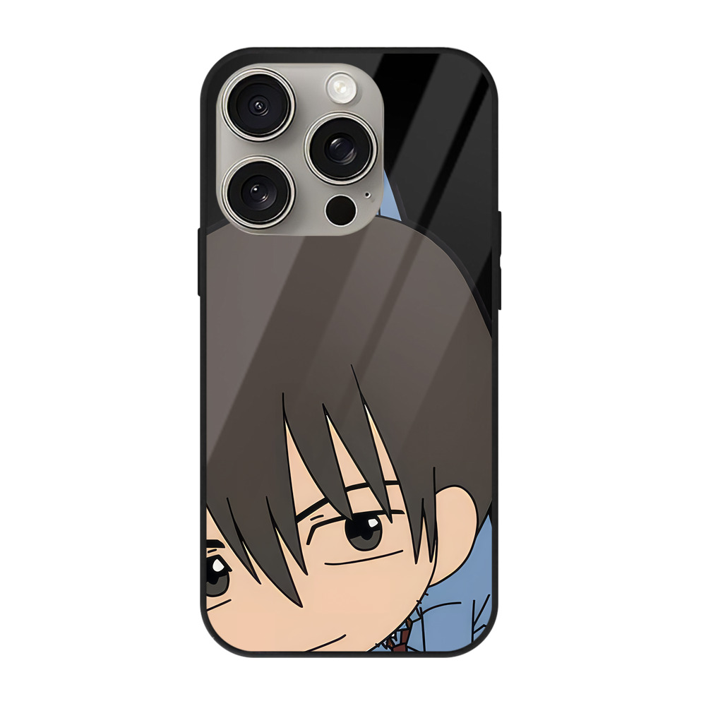 （画像用） EVA 新世紀エヴァンゲリオン 【iPhone15Pro対応】スマホケース 耐衝撃＆黄変防止 背面ガラス