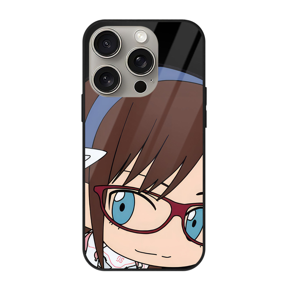 （画像用） EVA 新世紀エヴァンゲリオン 【iPhone15Pro対応】スマホケース 耐衝撃＆黄変防止 背面ガラス
