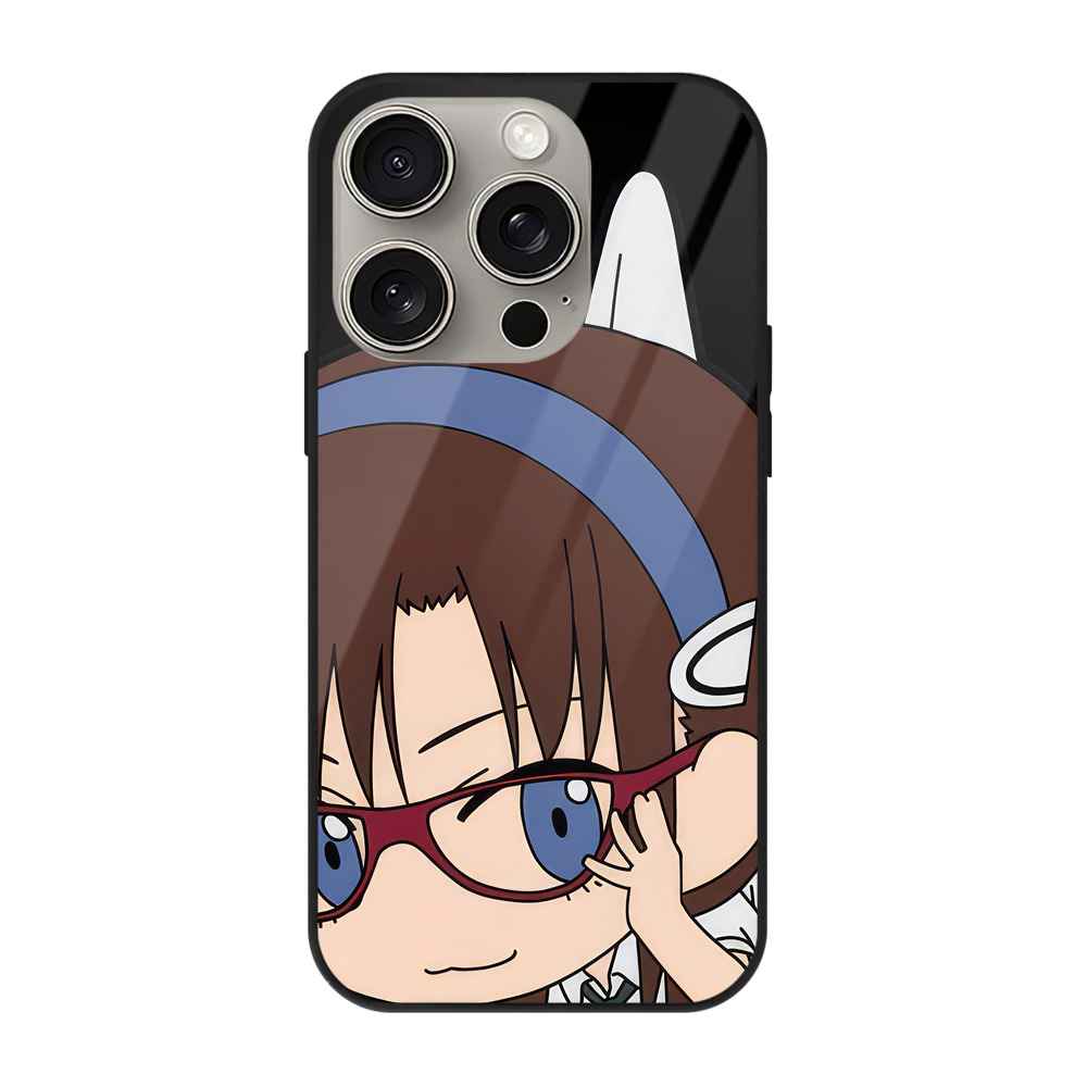 （画像用） EVA 新世紀エヴァンゲリオン 【iPhone15Pro対応】スマホケース 耐衝撃＆黄変防止 背面ガラス