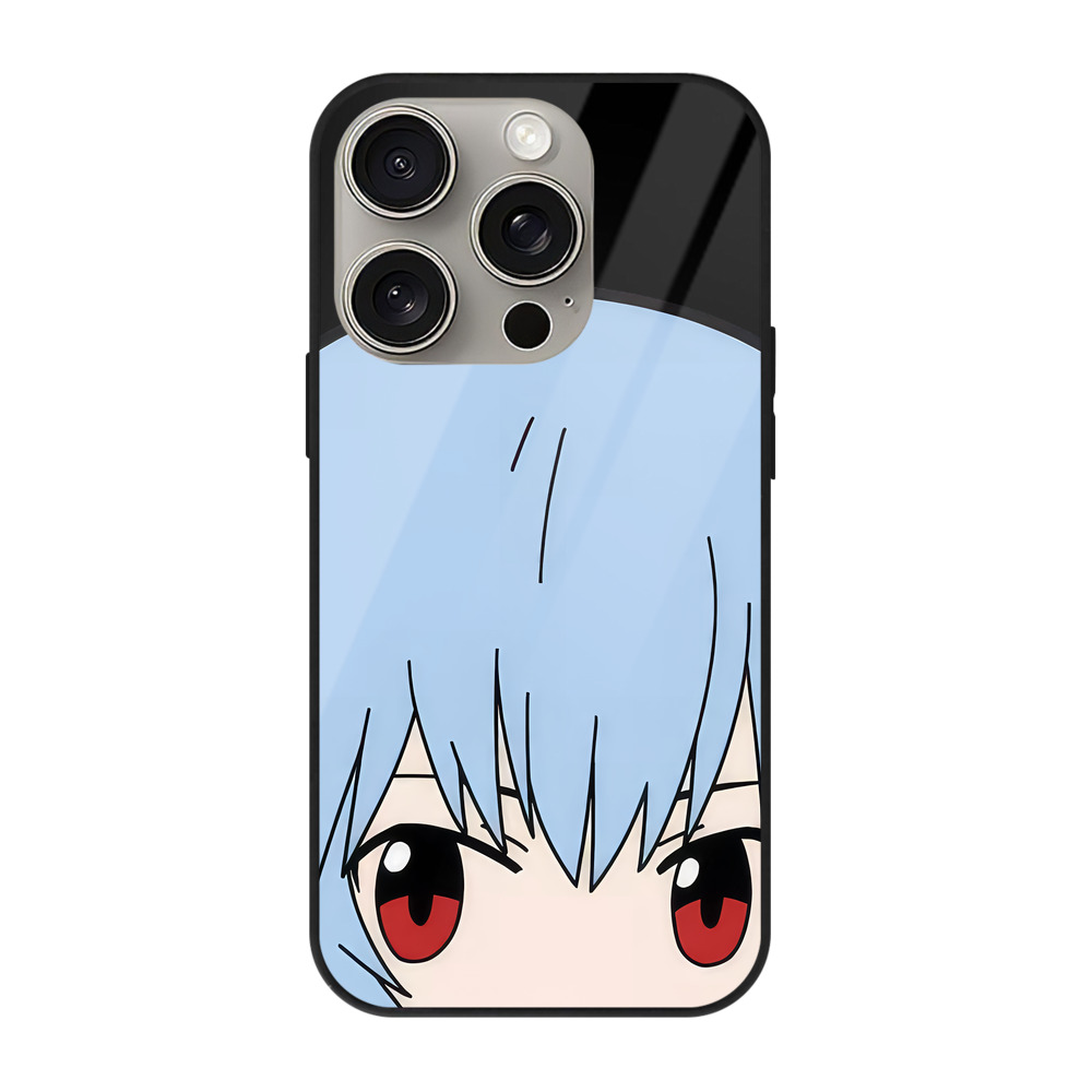 （画像用） EVA 新世紀エヴァンゲリオン 【iPhone15Pro対応】スマホケース 耐衝撃＆黄変防止 背面ガラス