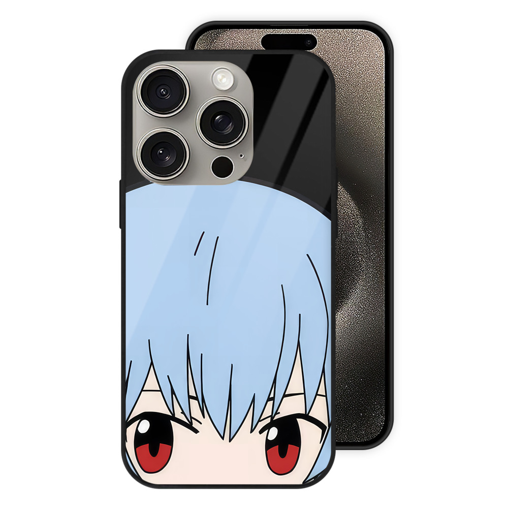 （画像用） EVA 新世紀エヴァンゲリオン 【iPhone15Pro対応】スマホケース 耐衝撃＆黄変防止 背面ガラス