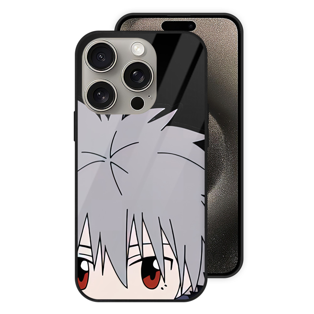 （画像用） EVA 新世紀エヴァンゲリオン 【iPhone15Pro対応】スマホケース 耐衝撃＆黄変防止 背面ガラス