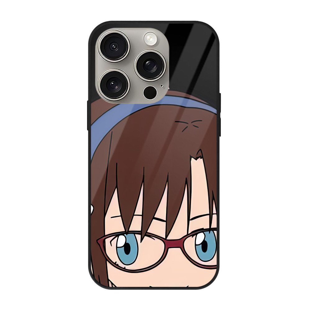 （画像用） EVA 新世紀エヴァンゲリオン 【iPhone15Pro対応】スマホケース 耐衝撃＆黄変防止 背面ガラス