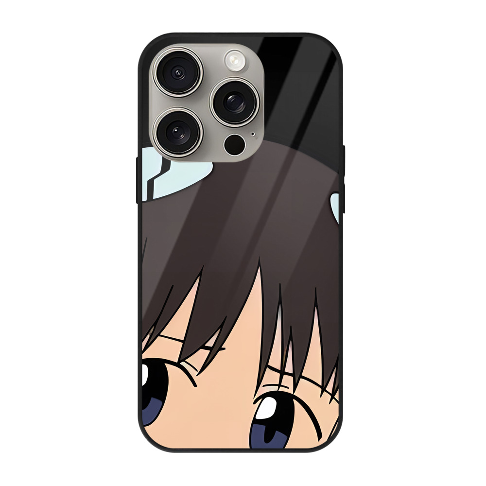 （画像用） EVA 新世紀エヴァンゲリオン 【iPhone15Pro対応】スマホケース 耐衝撃＆黄変防止 背面ガラス