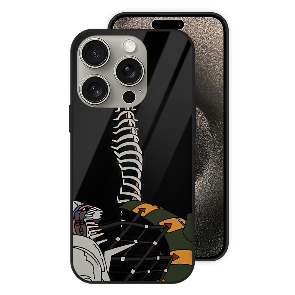 （画像用） EVA 新世紀エヴァンゲリオン 【iPhone15Pro対応】スマホケース 耐衝撃＆黄変防止 背面ガラス