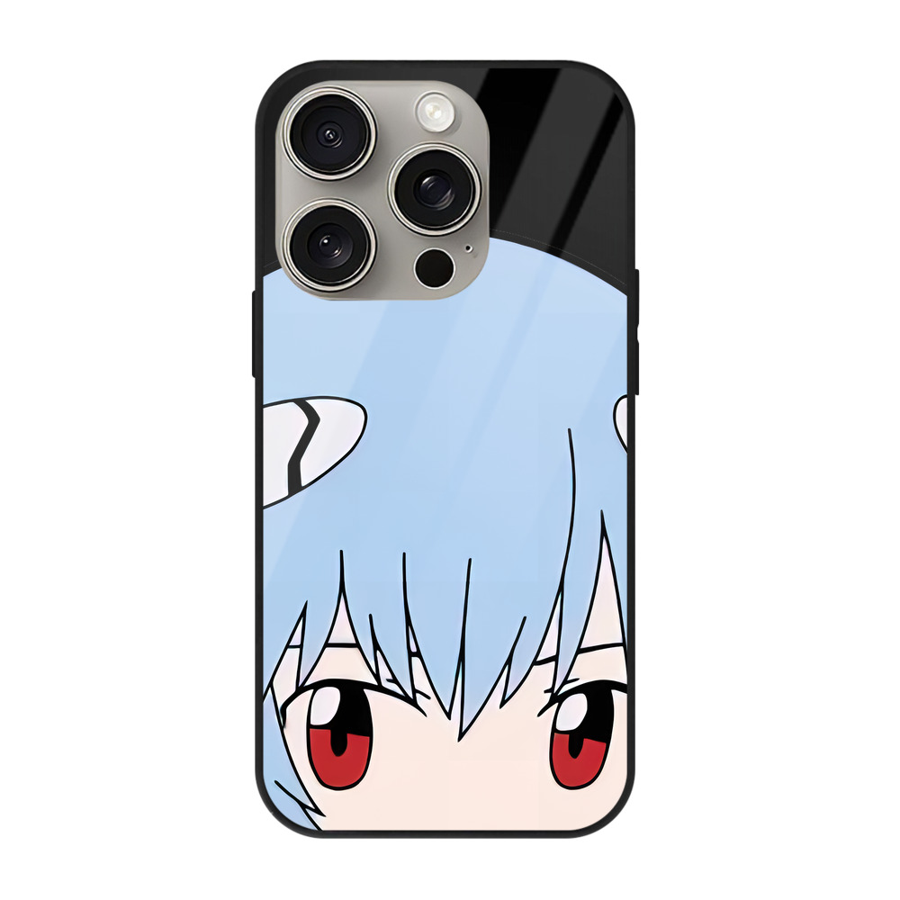 （画像用） EVA 新世紀エヴァンゲリオン 【iPhone15Pro対応】スマホケース 耐衝撃＆黄変防止 背面ガラス