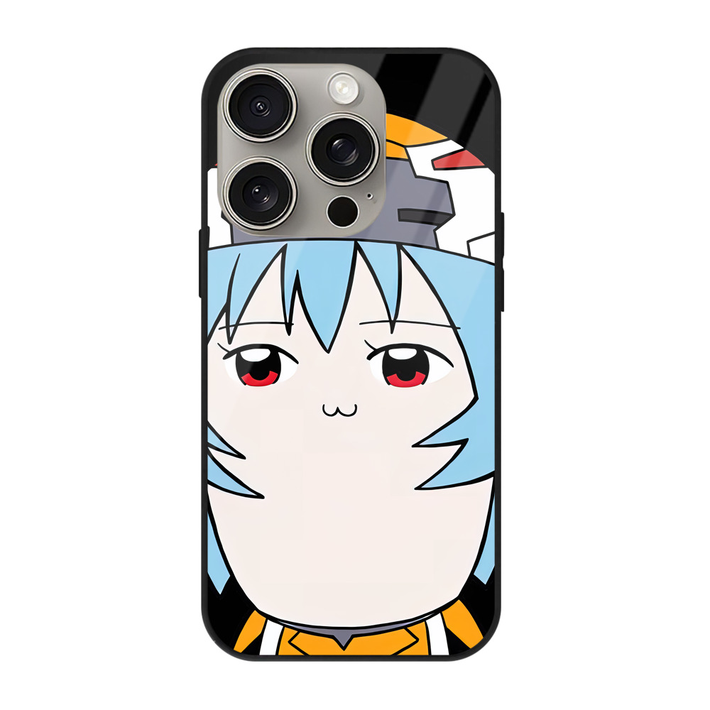 （画像用） EVA 新世紀エヴァンゲリオン 【iPhone15Pro対応】スマホケース 耐衝撃＆黄変防止 背面ガラス