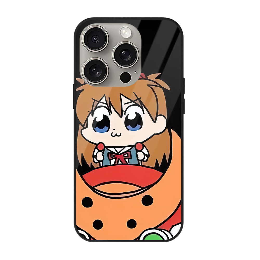 （画像用） EVA 新世紀エヴァンゲリオン 【iPhone15Pro対応】スマホケース 耐衝撃＆黄変防止 背面ガラス