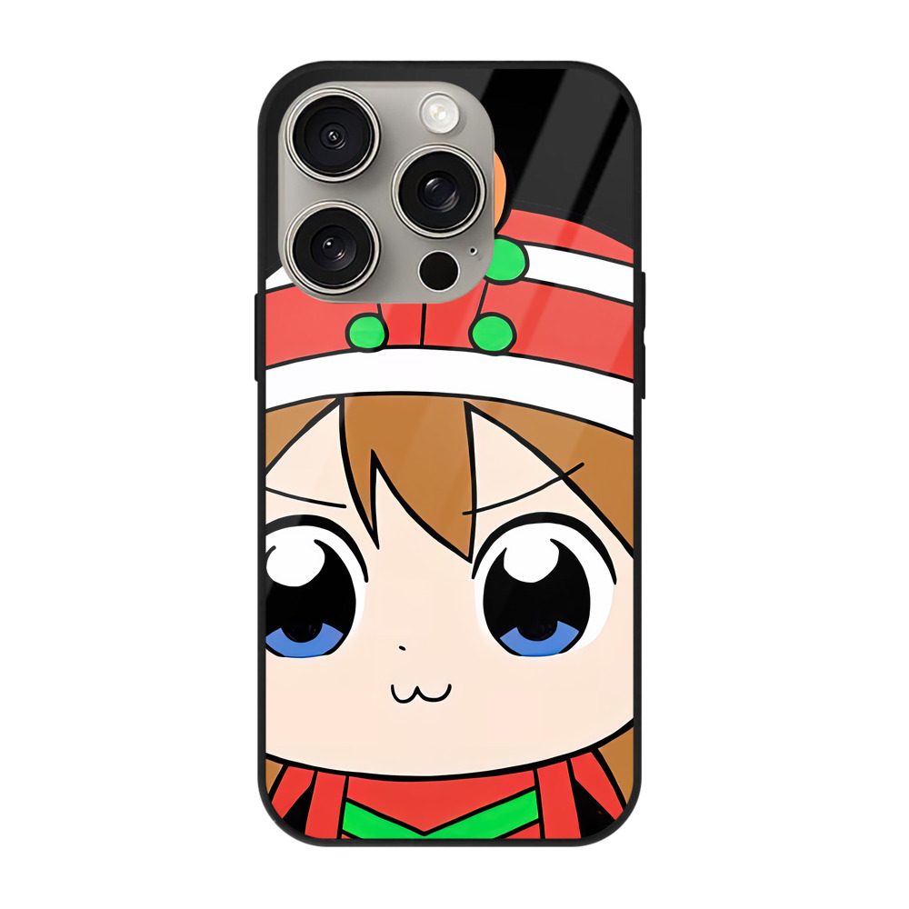 （画像用） EVA 新世紀エヴァンゲリオン 【iPhone15Pro対応】スマホケース 耐衝撃＆黄変防止 背面ガラス
