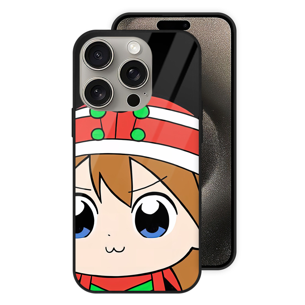 （画像用） EVA 新世紀エヴァンゲリオン 【iPhone15Pro対応】スマホケース 耐衝撃＆黄変防止 背面ガラス