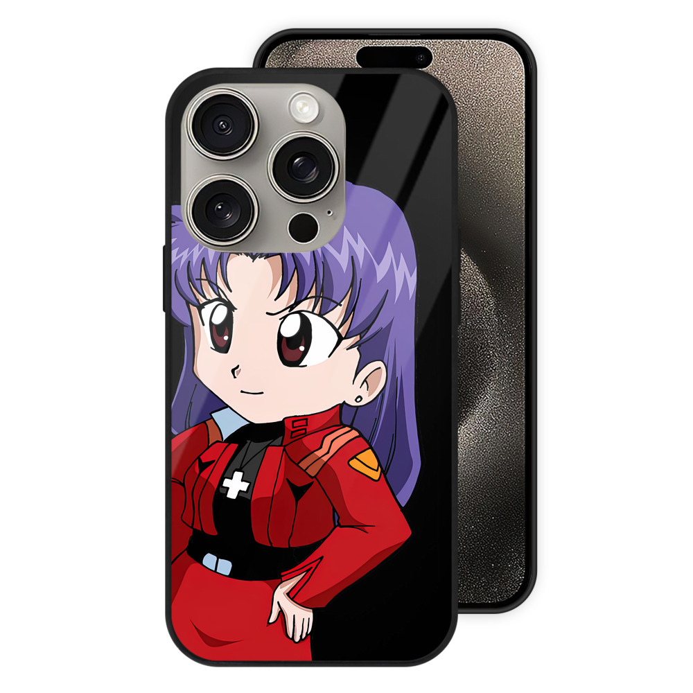 （画像用） EVA 新世紀エヴァンゲリオン 【iPhone15Pro対応】スマホケース 耐衝撃＆黄変防止 背面ガラス
