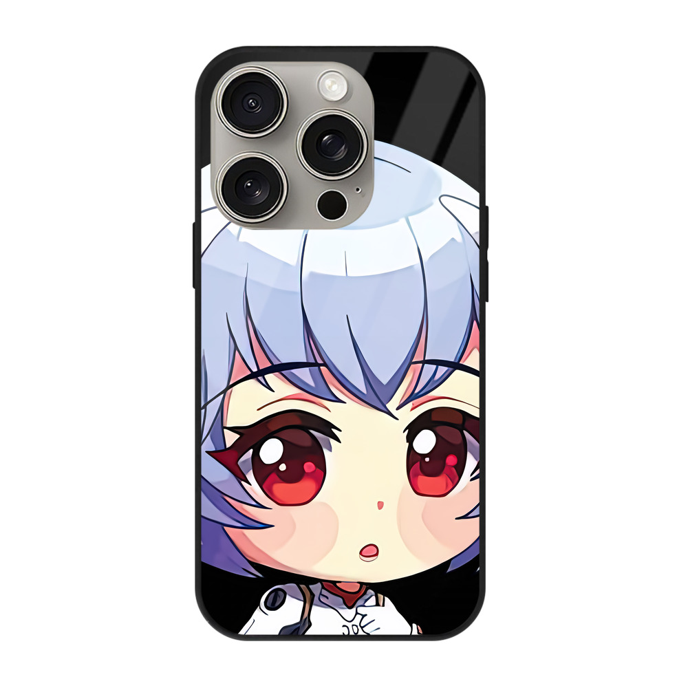 （画像用） EVA 新世紀エヴァンゲリオン 【iPhone15Pro対応】スマホケース 耐衝撃＆黄変防止 背面ガラス