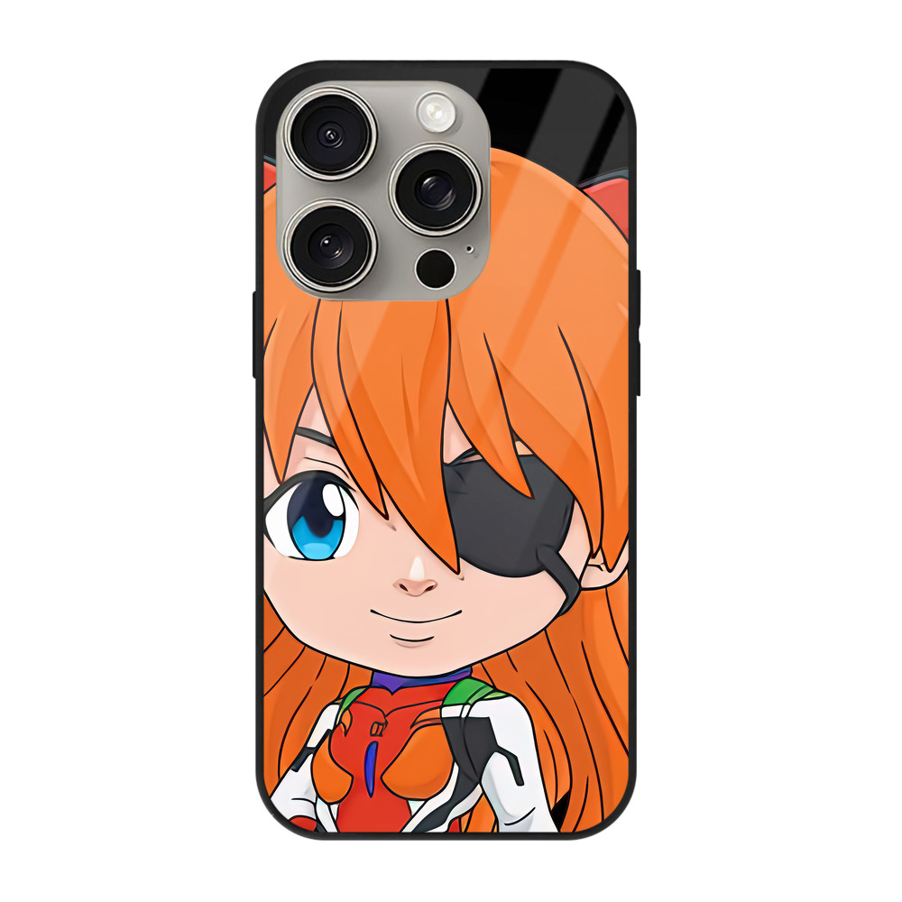 （画像用） EVA 新世紀エヴァンゲリオン 【iPhone15Pro対応】スマホケース 耐衝撃＆黄変防止 背面ガラス