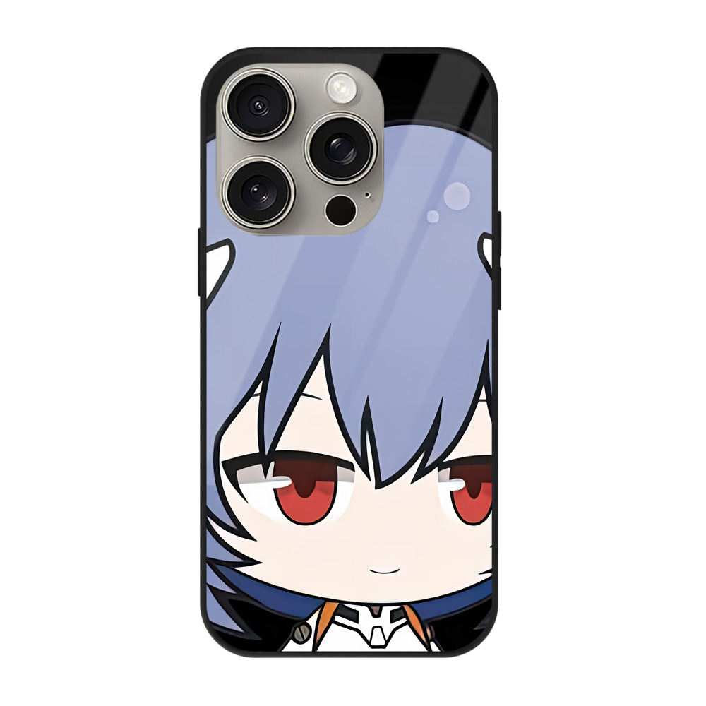 （画像用） EVA 新世紀エヴァンゲリオン 【iPhone15Pro対応】スマホケース 耐衝撃＆黄変防止 背面ガラス