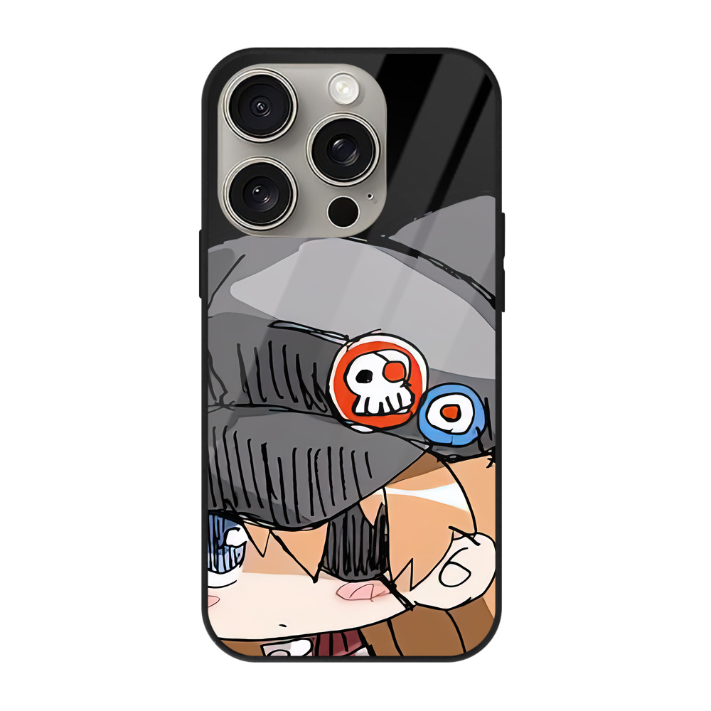 （画像用） EVA 新世紀エヴァンゲリオン 【iPhone15Pro対応】スマホケース 耐衝撃＆黄変防止 背面ガラス