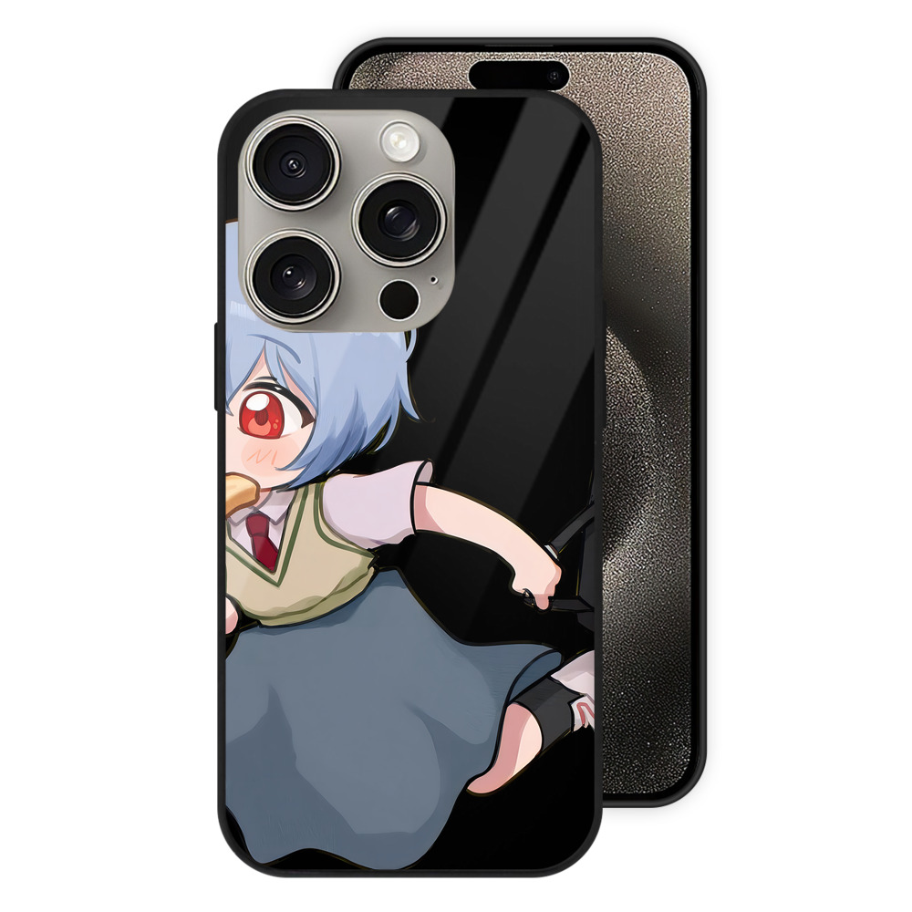 （画像用） EVA 新世紀エヴァンゲリオン 【iPhone15Pro対応】スマホケース 耐衝撃＆黄変防止 背面ガラス
