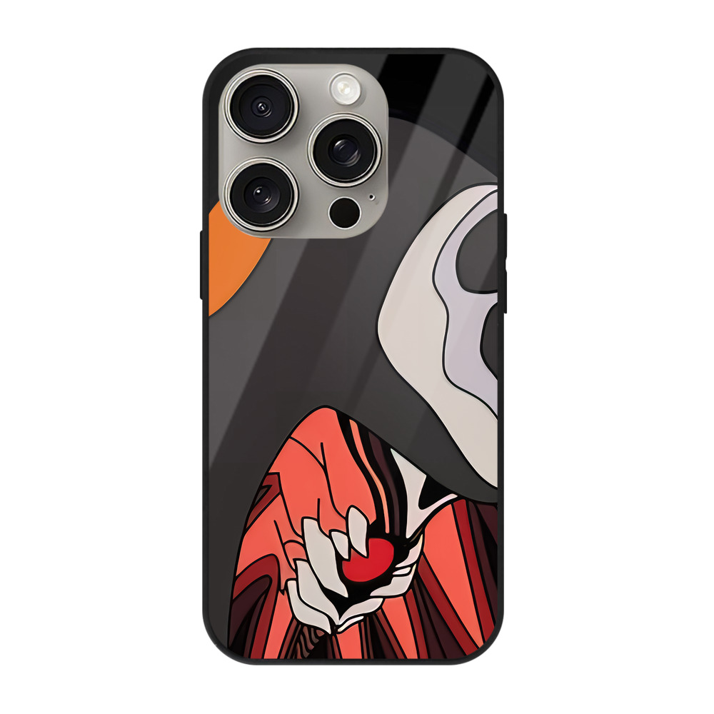 （画像用） EVA 新世紀エヴァンゲリオン 【iPhone15Pro対応】スマホケース 耐衝撃＆黄変防止 背面ガラス