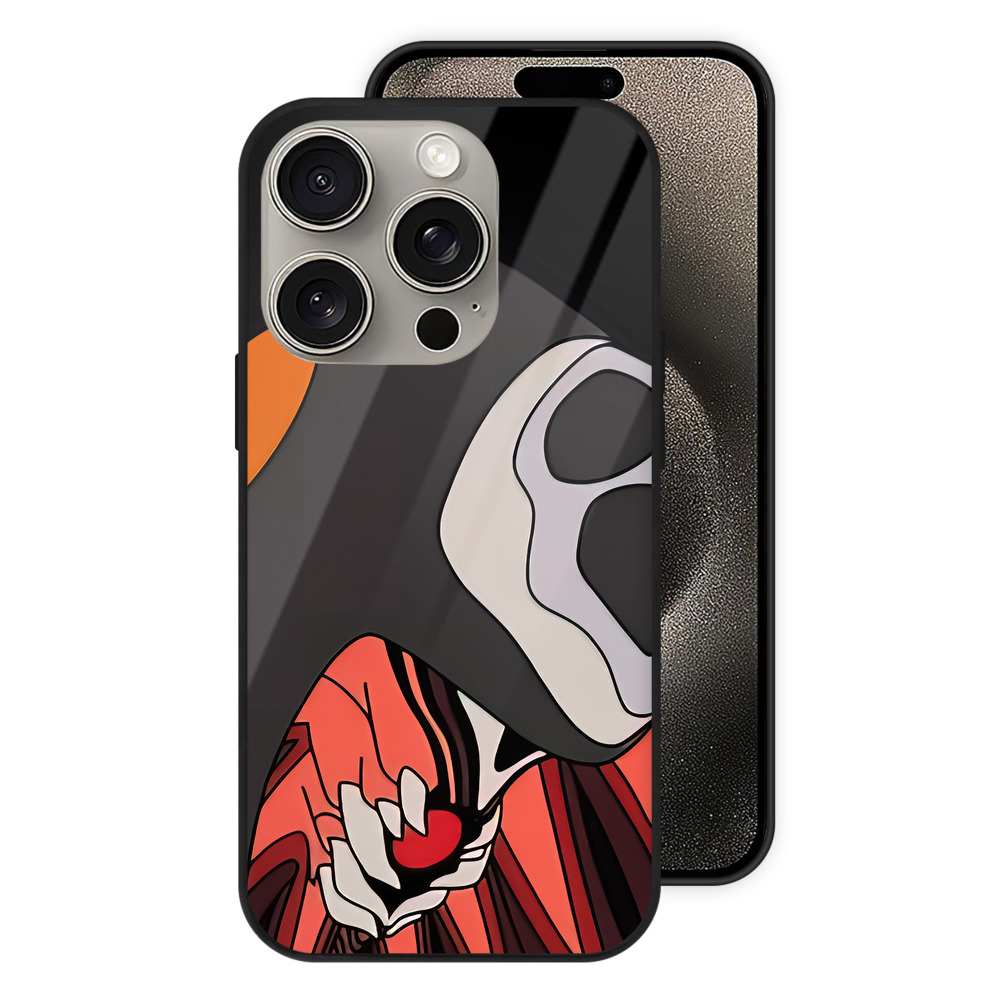 （画像用） EVA 新世紀エヴァンゲリオン 【iPhone15Pro対応】スマホケース 耐衝撃＆黄変防止 背面ガラス