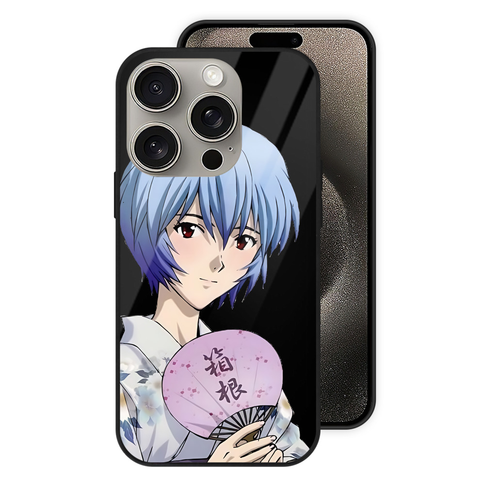 （画像用） EVA 新世紀エヴァンゲリオン 【iPhone15Pro対応】スマホケース 耐衝撃＆黄変防止 背面ガラス