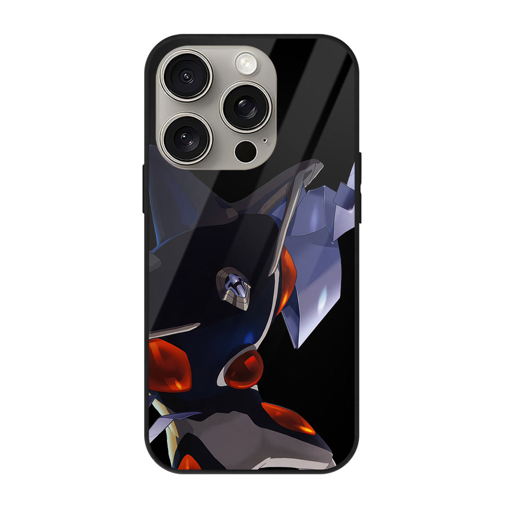 （画像用） EVA 新世紀エヴァンゲリオン 【iPhone15Pro対応】スマホケース 耐衝撃＆黄変防止 背面ガラス