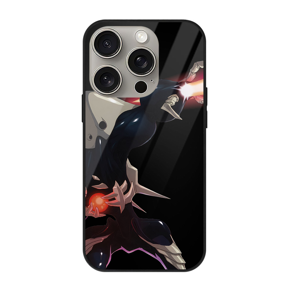 （画像用） EVA 新世紀エヴァンゲリオン 【iPhone15Pro対応】スマホケース 耐衝撃＆黄変防止 背面ガラス