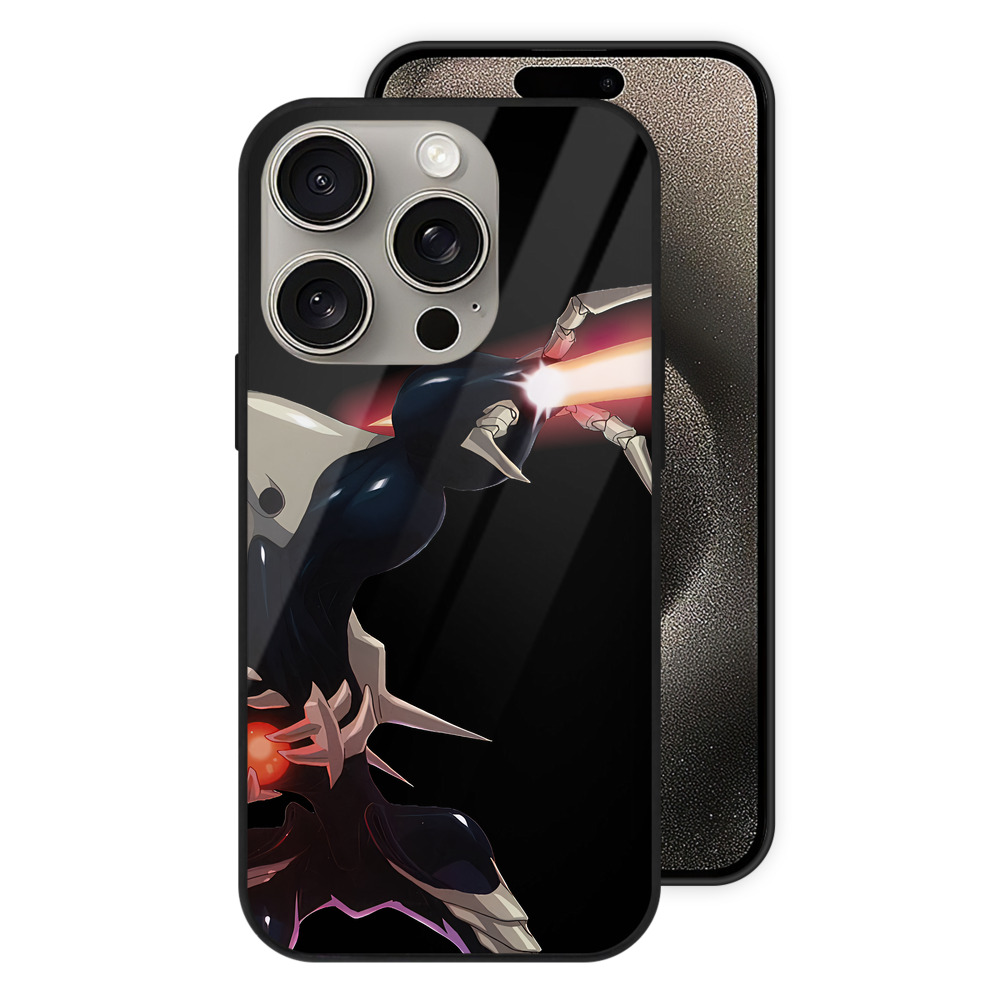 （画像用） EVA 新世紀エヴァンゲリオン 【iPhone15Pro対応】スマホケース 耐衝撃＆黄変防止 背面ガラス