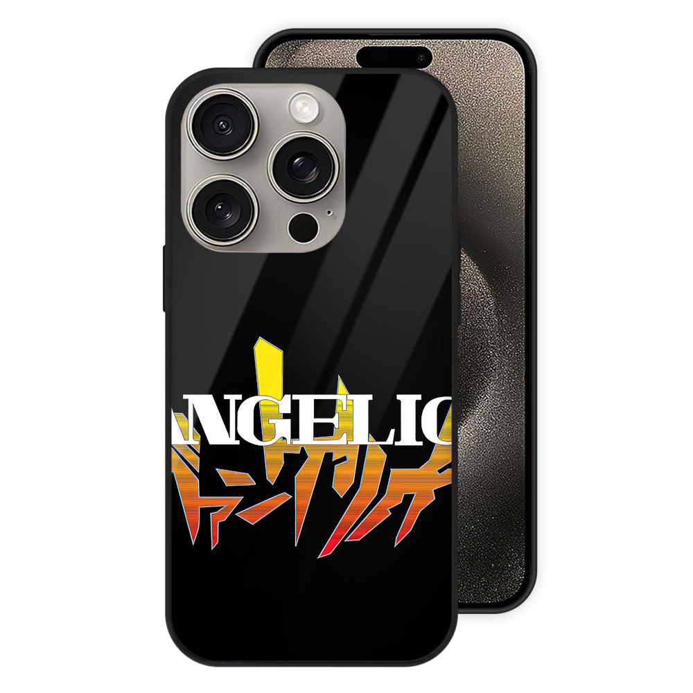 （画像用） EVA 新世紀エヴァンゲリオン 【iPhone15Pro対応】スマホケース 耐衝撃＆黄変防止 背面ガラス