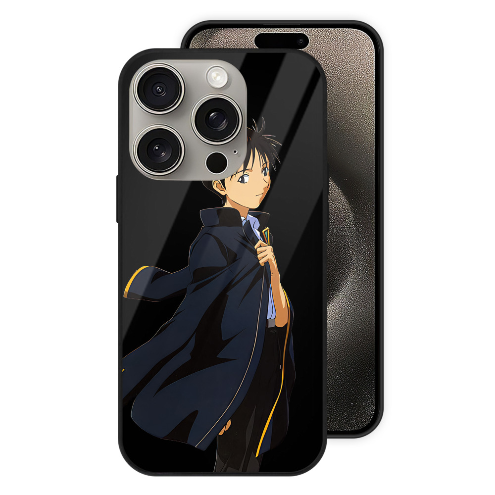 （画像用） EVA 新世紀エヴァンゲリオン 【iPhone15Pro対応】スマホケース 耐衝撃＆黄変防止 背面ガラス