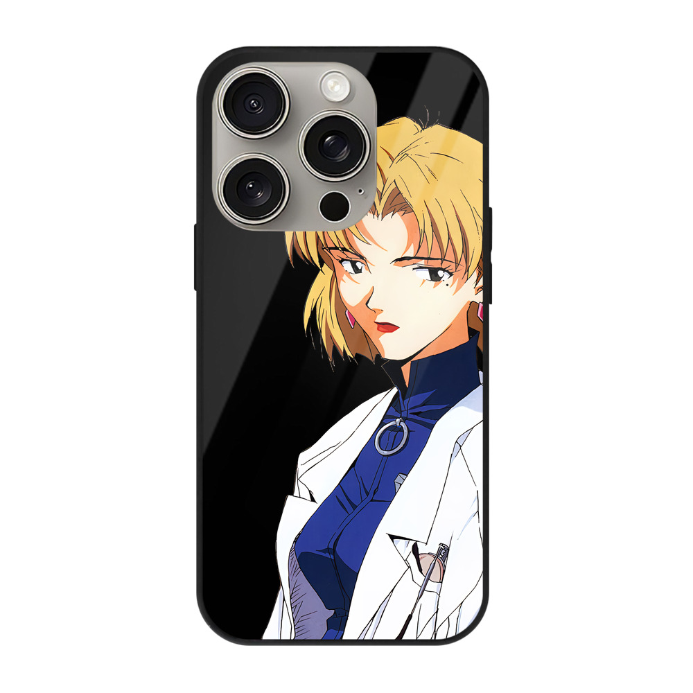（画像用） EVA 新世紀エヴァンゲリオン 【iPhone15Pro対応】スマホケース 耐衝撃＆黄変防止 背面ガラス