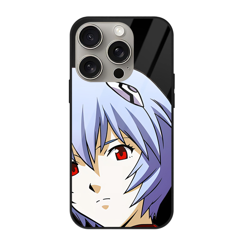 （画像用） EVA 新世紀エヴァンゲリオン 【iPhone15Pro対応】スマホケース 耐衝撃＆黄変防止 背面ガラス