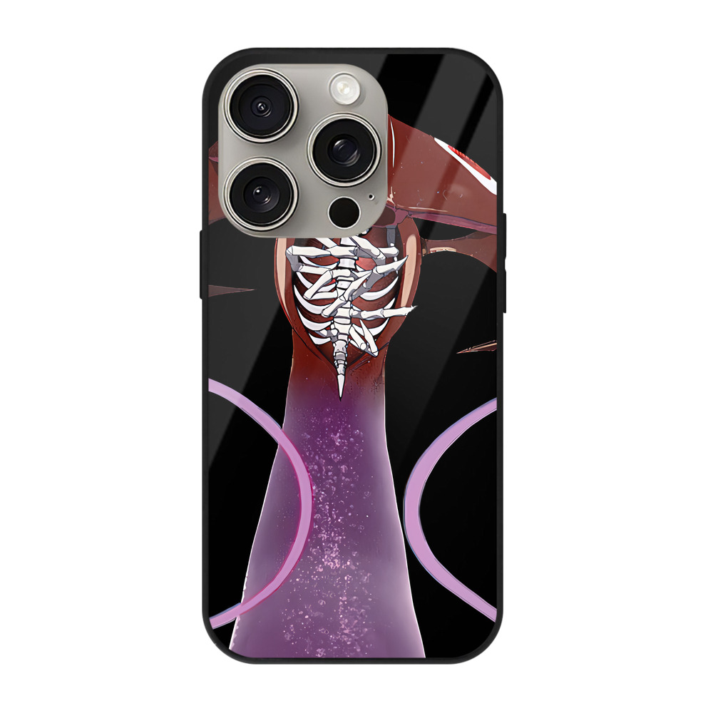 （画像用） EVA 新世紀エヴァンゲリオン 【iPhone15Pro対応】スマホケース 耐衝撃＆黄変防止 背面ガラス