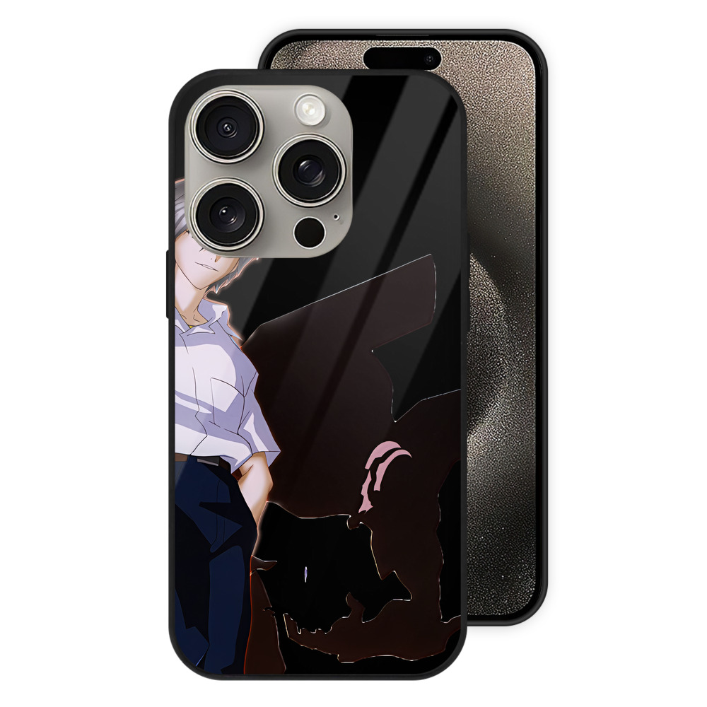 （画像用） EVA 新世紀エヴァンゲリオン 【iPhone15Pro対応】スマホケース 耐衝撃＆黄変防止 背面ガラス
