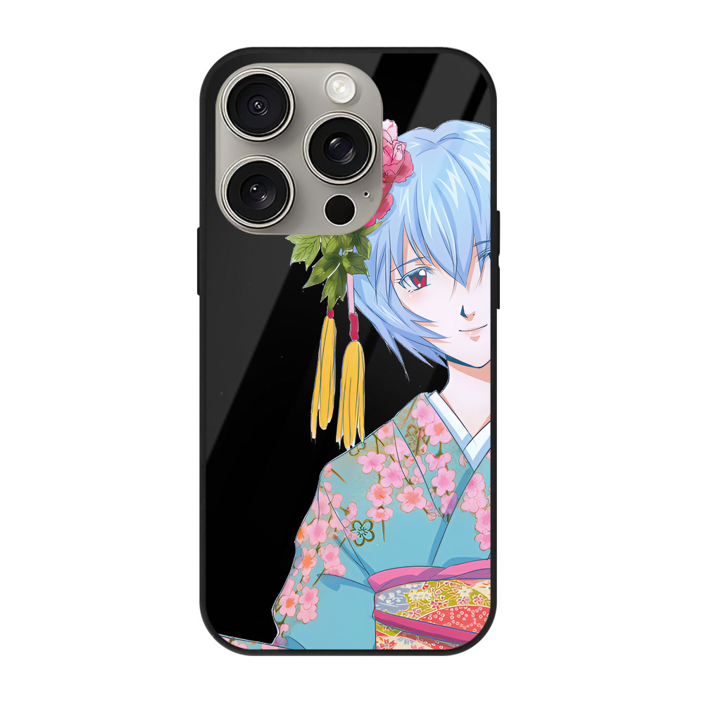 （画像用） EVA 新世紀エヴァンゲリオン 【iPhone15Pro対応】スマホケース 耐衝撃＆黄変防止 背面ガラス