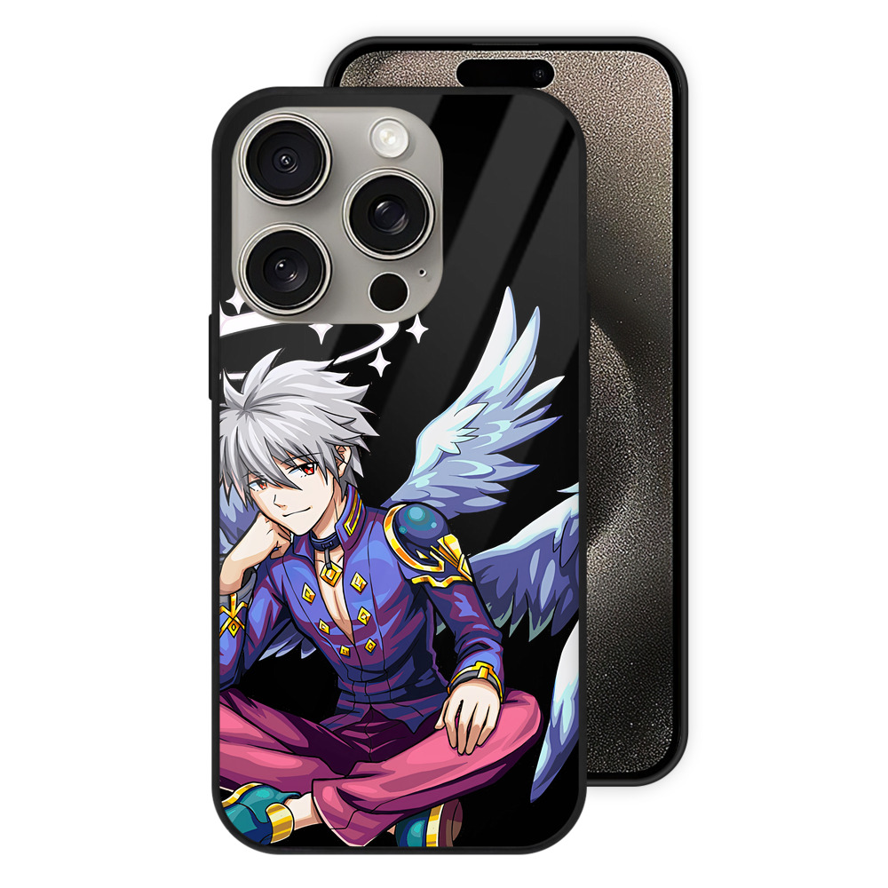 （画像用） EVA 新世紀エヴァンゲリオン 【iPhone15Pro対応】スマホケース 耐衝撃＆黄変防止 背面ガラス