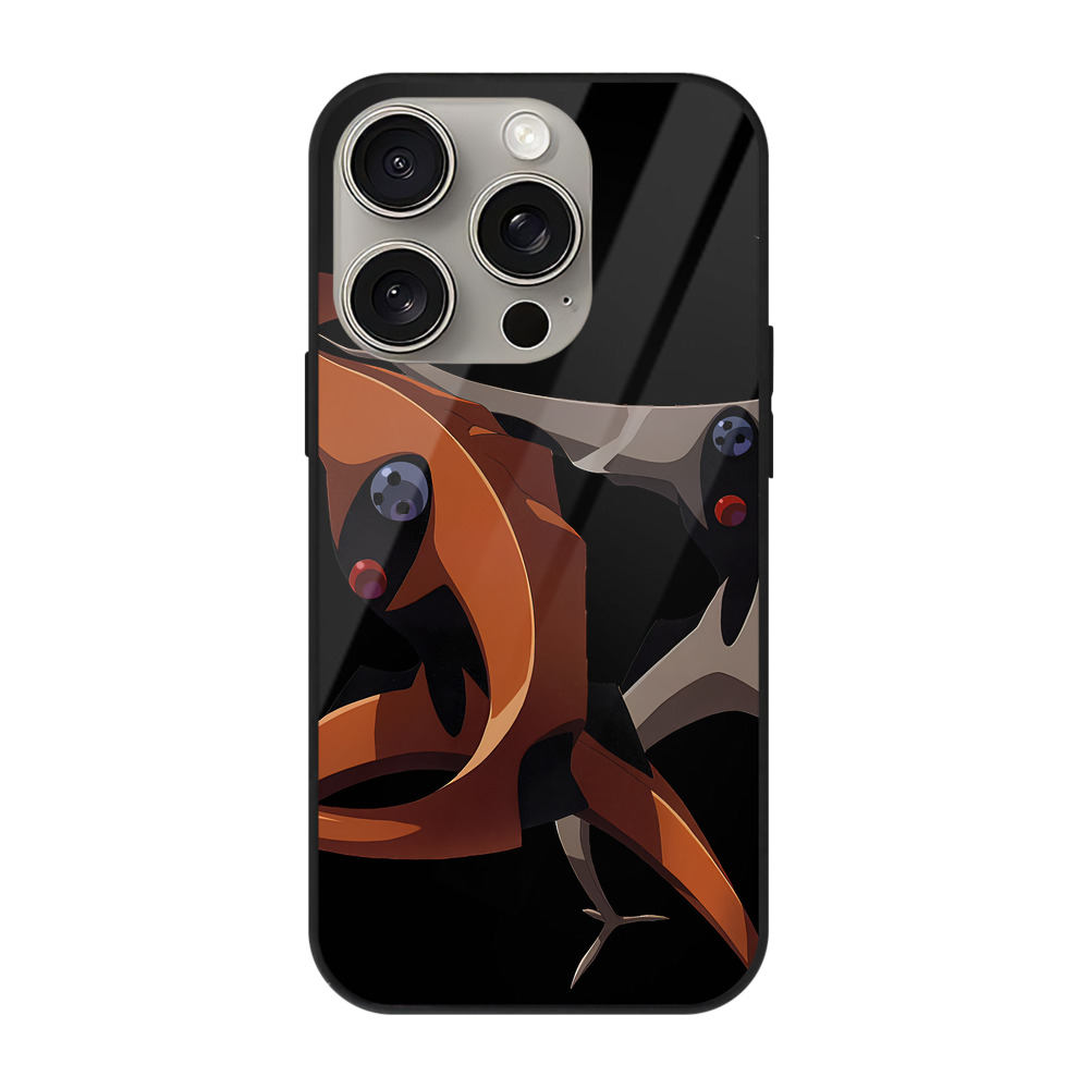 （画像用） EVA 新世紀エヴァンゲリオン 【iPhone15Pro対応】スマホケース 耐衝撃＆黄変防止 背面ガラス