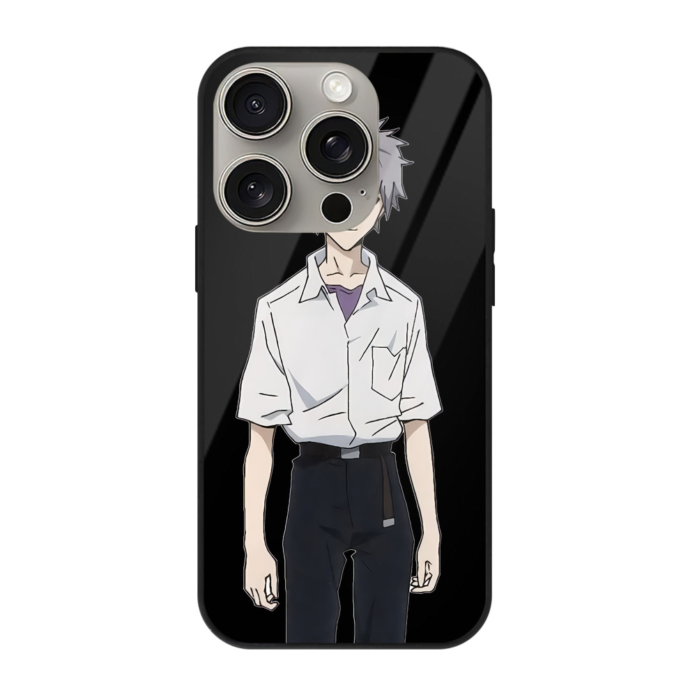 （画像用） EVA 新世紀エヴァンゲリオン 【iPhone15Pro対応】スマホケース 耐衝撃＆黄変防止 背面ガラス