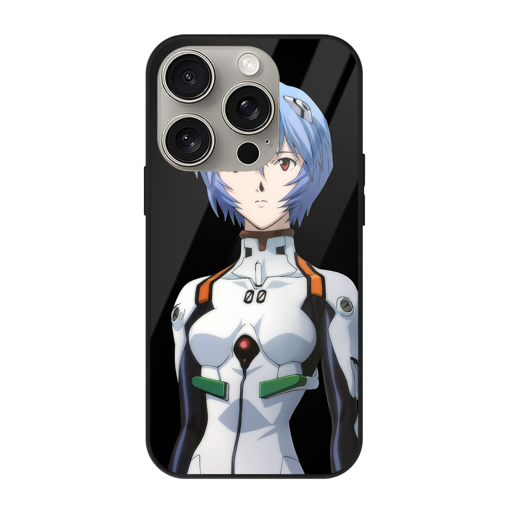 （画像用） EVA 新世紀エヴァンゲリオン 【iPhone15Pro対応】スマホケース 耐衝撃＆黄変防止 背面ガラス