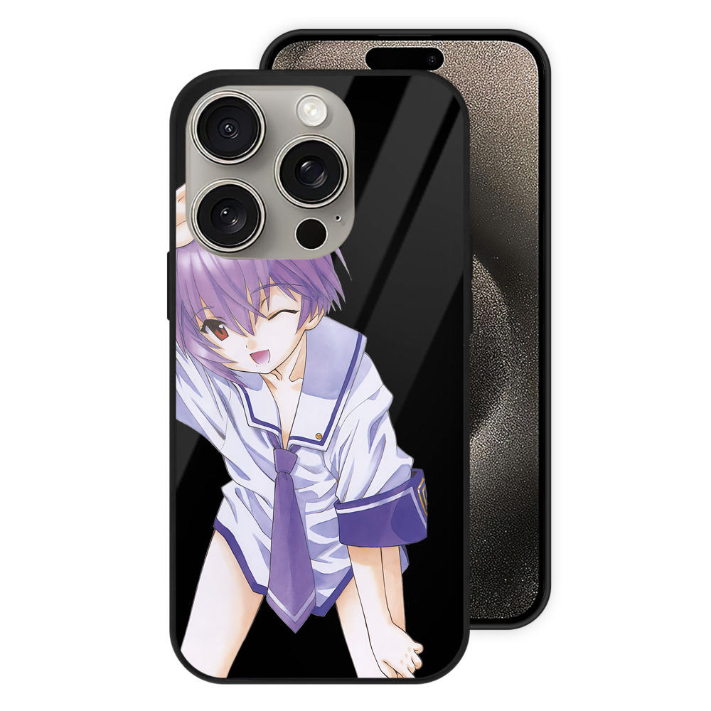 （画像用） EVA 新世紀エヴァンゲリオン 【iPhone15Pro対応】スマホケース 耐衝撃＆黄変防止 背面ガラス