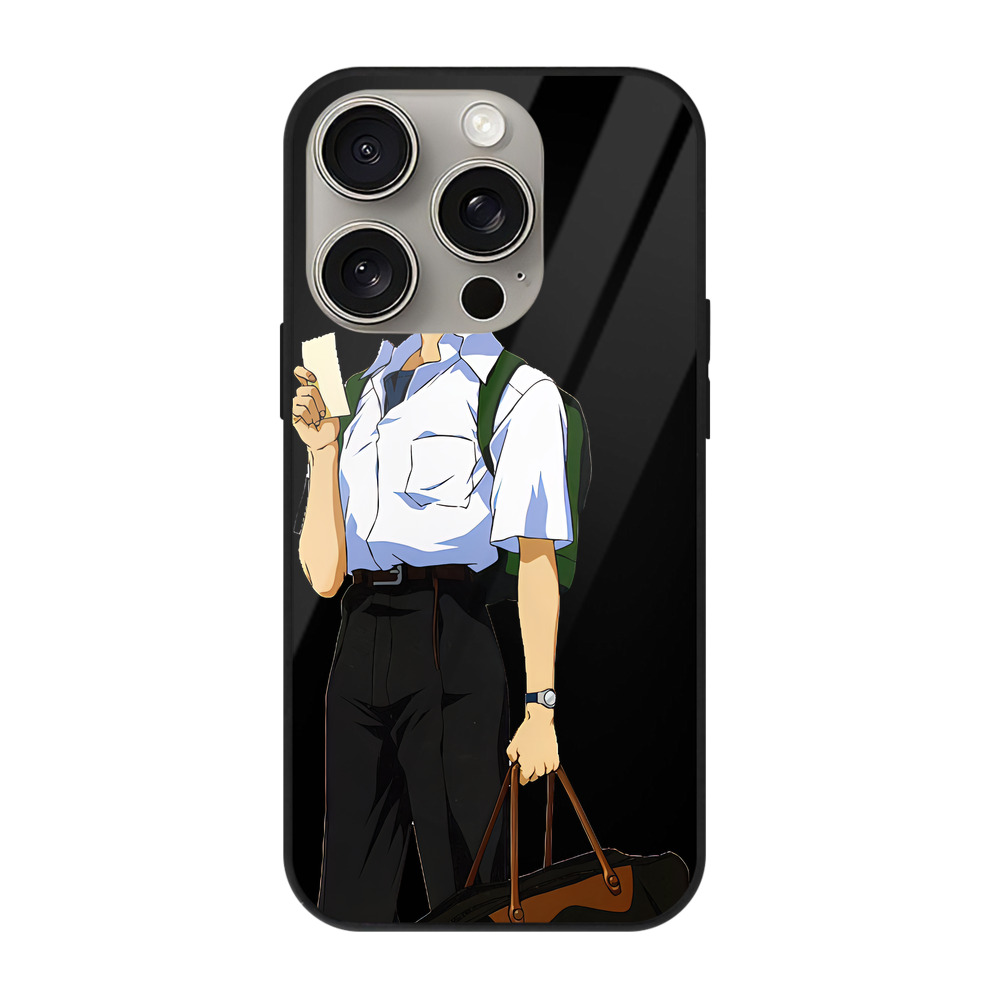 （画像用） EVA 新世紀エヴァンゲリオン 【iPhone15Pro対応】スマホケース 耐衝撃＆黄変防止 背面ガラス