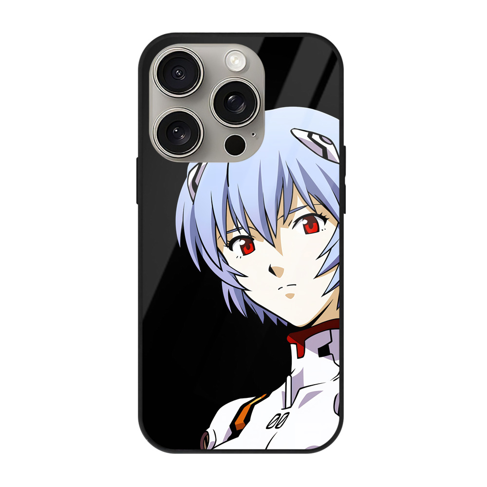 （画像用） EVA 新世紀エヴァンゲリオン 【iPhone15Pro対応】スマホケース 耐衝撃＆黄変防止 背面ガラス