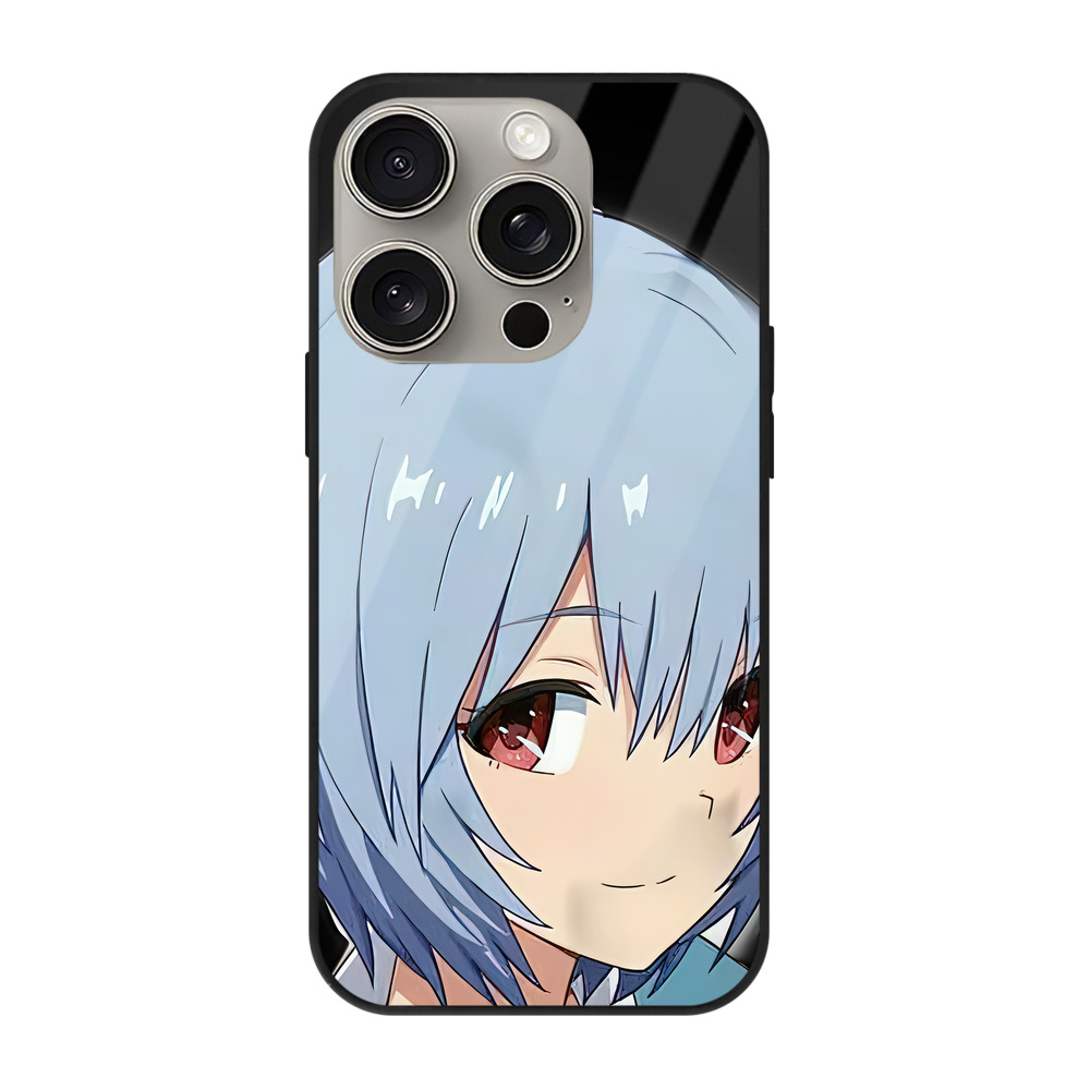 （画像用） EVA 新世紀エヴァンゲリオン 【iPhone15Pro対応】スマホケース 耐衝撃＆黄変防止 背面ガラス