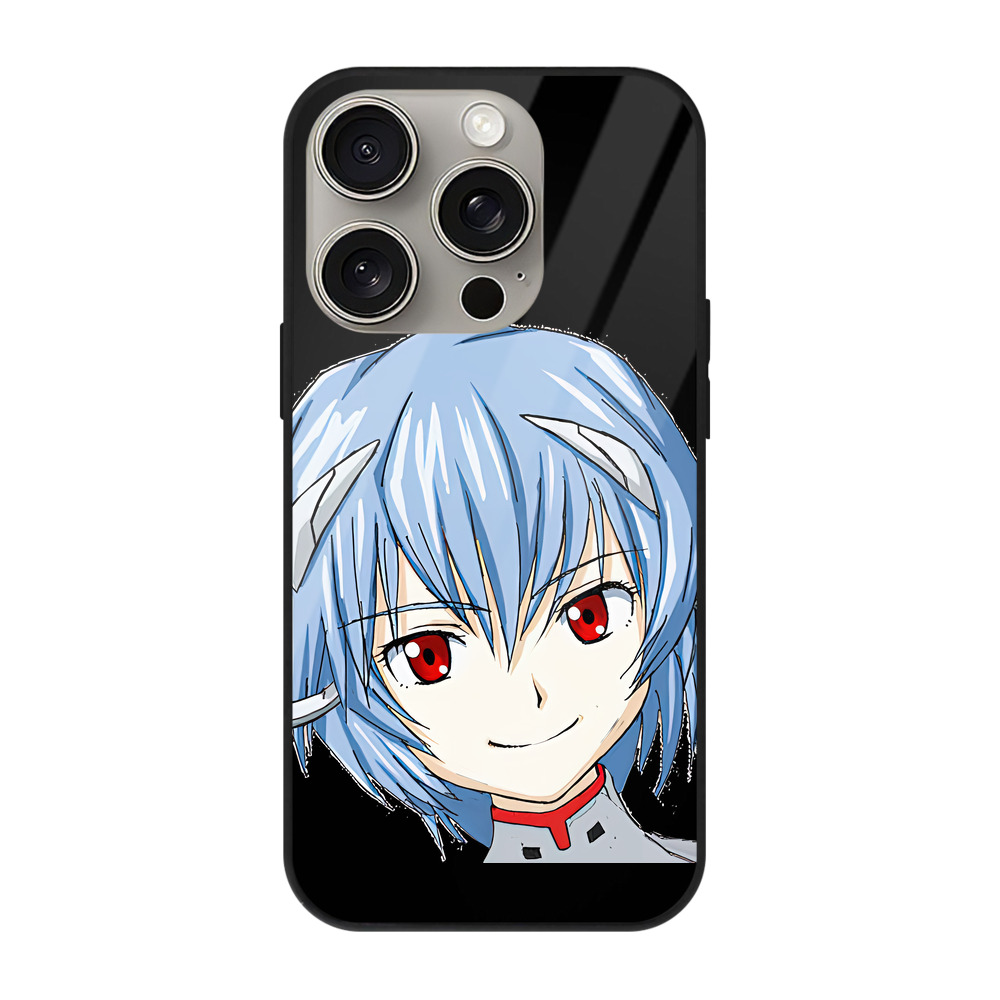（画像用） EVA 新世紀エヴァンゲリオン 【iPhone15Pro対応】スマホケース 耐衝撃＆黄変防止 背面ガラス