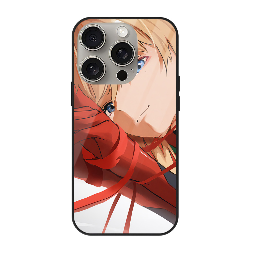 （画像用） EVA 新世紀エヴァンゲリオン 【iPhone15Pro対応】スマホケース 耐衝撃＆黄変防止 背面ガラス
