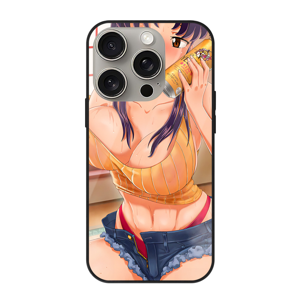 （画像用） EVA 新世紀エヴァンゲリオン 【iPhone15Pro対応】スマホケース 耐衝撃＆黄変防止 背面ガラス