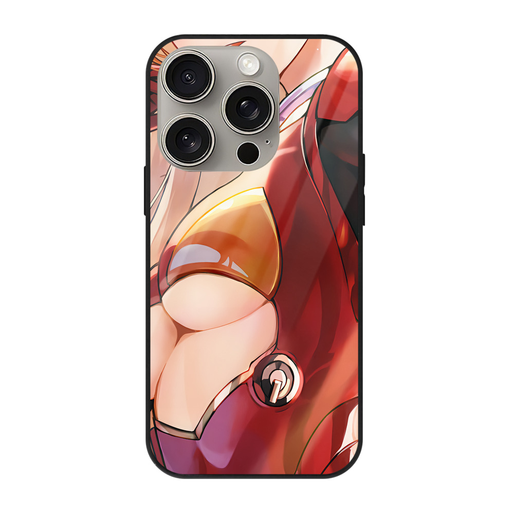 （画像用） EVA 新世紀エヴァンゲリオン 【iPhone15Pro対応】スマホケース 耐衝撃＆黄変防止 背面ガラス