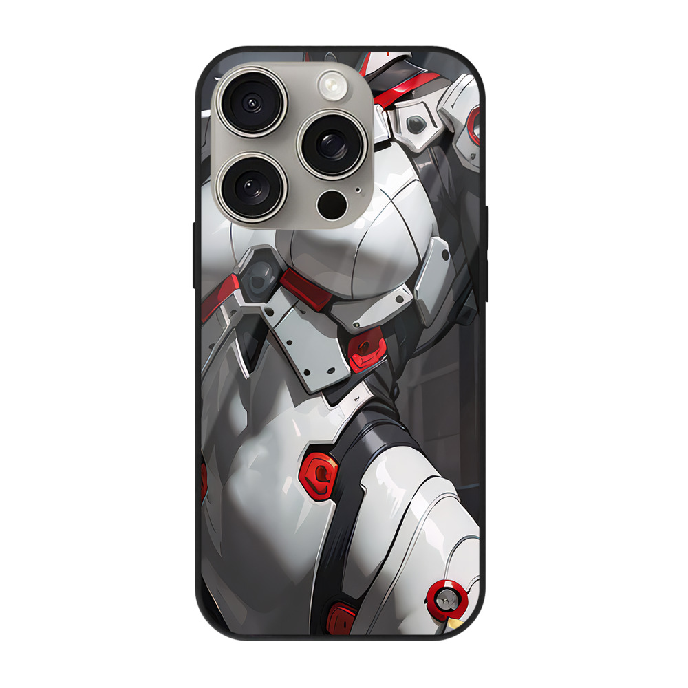 （画像用） EVA 新世紀エヴァンゲリオン 【iPhone15Pro対応】スマホケース 耐衝撃＆黄変防止 背面ガラス