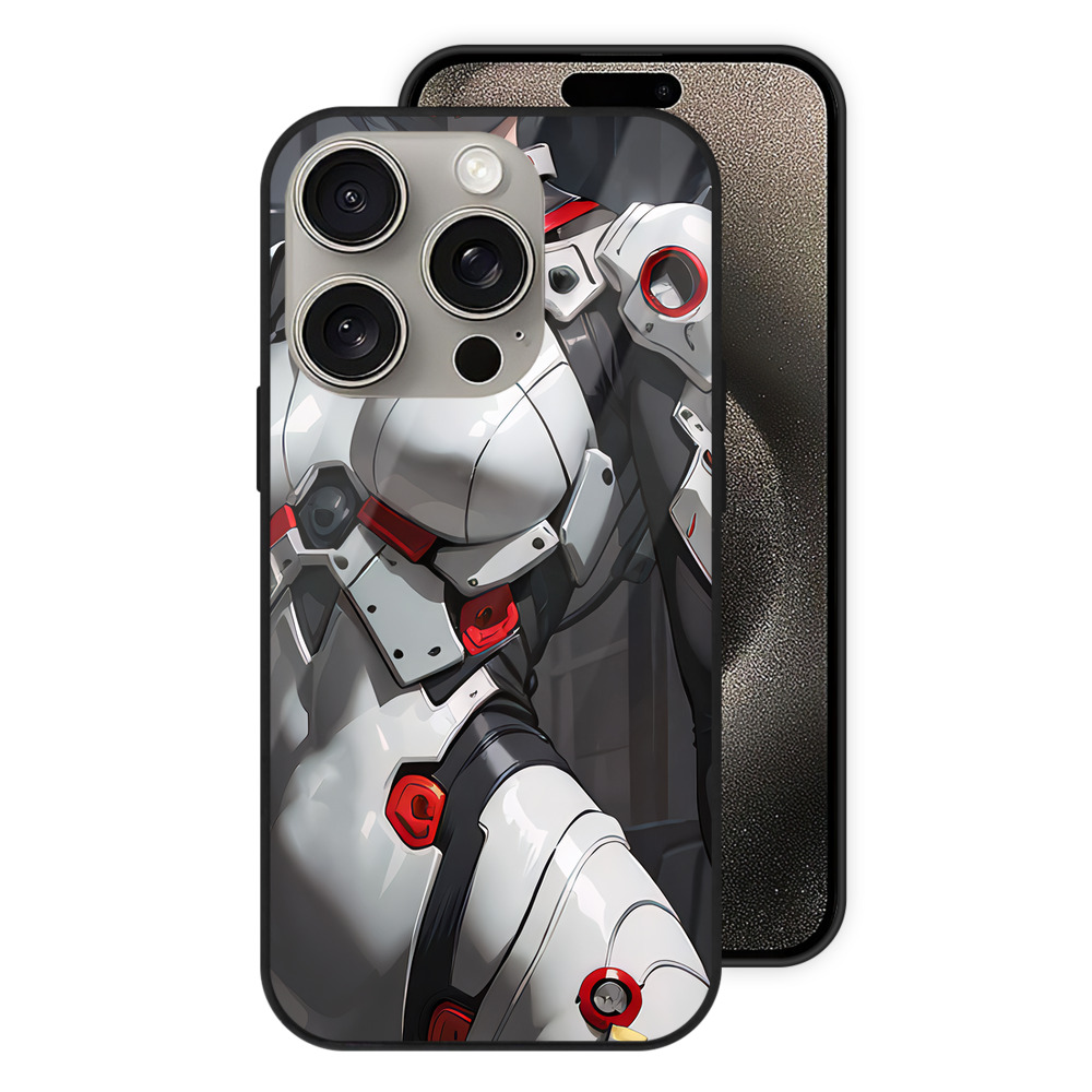 （画像用） EVA 新世紀エヴァンゲリオン 【iPhone15Pro対応】スマホケース 耐衝撃＆黄変防止 背面ガラス