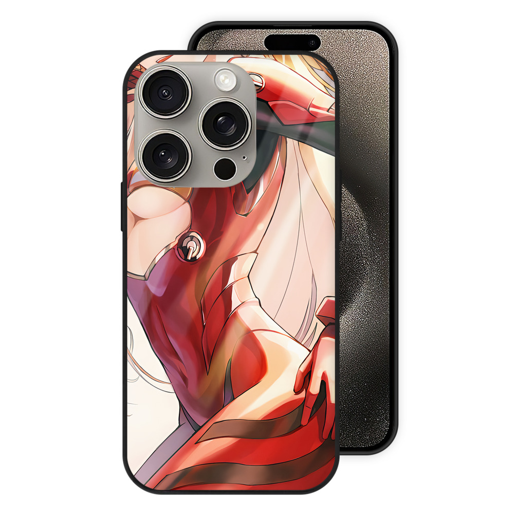 （画像用） EVA 新世紀エヴァンゲリオン 【iPhone15Pro対応】スマホケース 耐衝撃＆黄変防止 背面ガラス